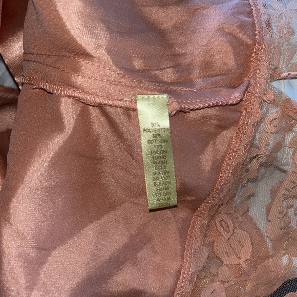 VTG Kit Cornell Y2K Camisole Chiffon Lace Party Coquette Girly 8 - Picture 6 of 6